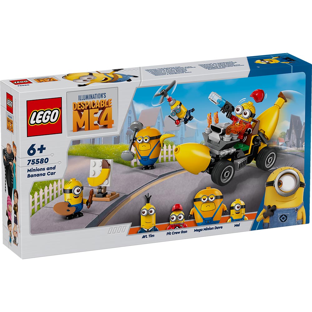 Minions y Auto Banana