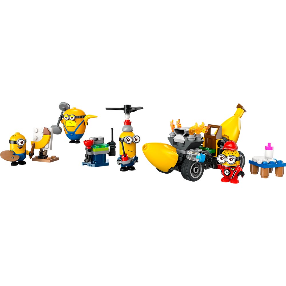 Minions y Auto Banana