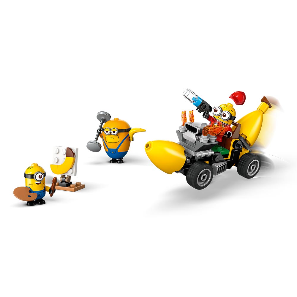 Minions y Auto Banana