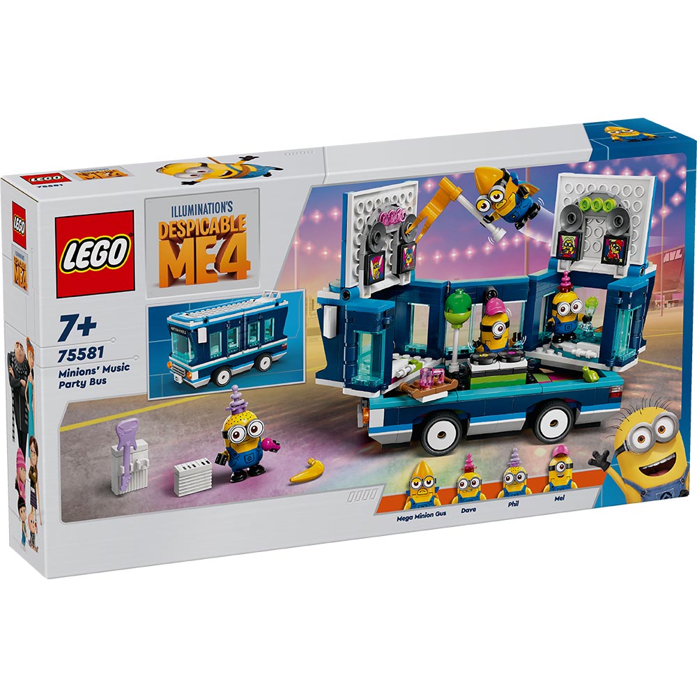 Bus de Fiesta Musical de los Minions