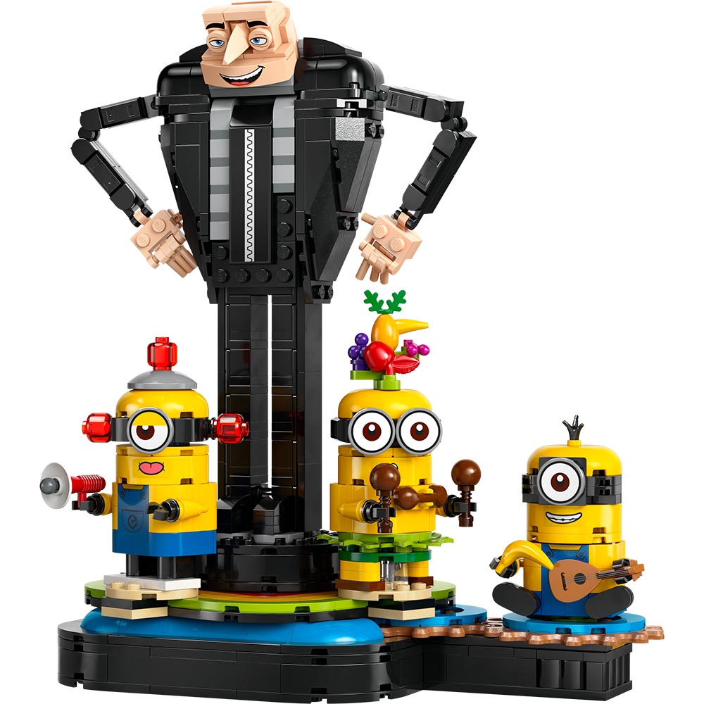Modelo de Gru y los Minions