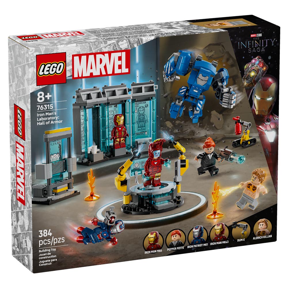 Laboratorio de Iron Man: Sala de Armaduras