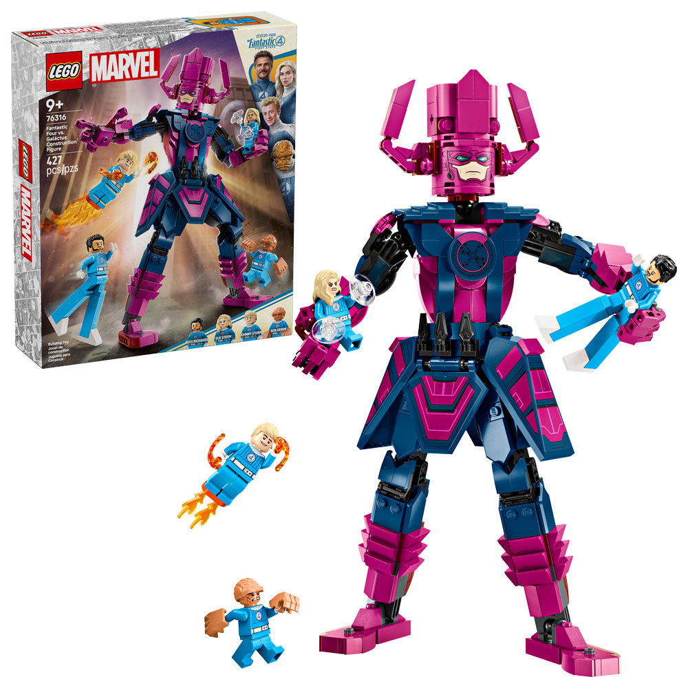 Cuatro Fantásticos vs. Figura para Construir de Galactus
