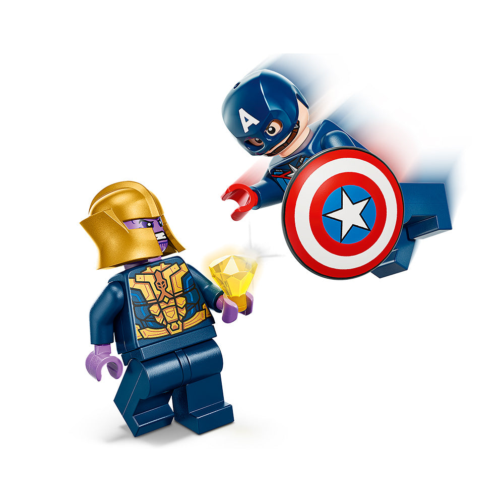 Capitán América vs. Thanos