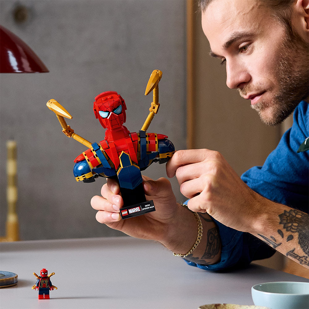 Busto de Iron Spider-Man