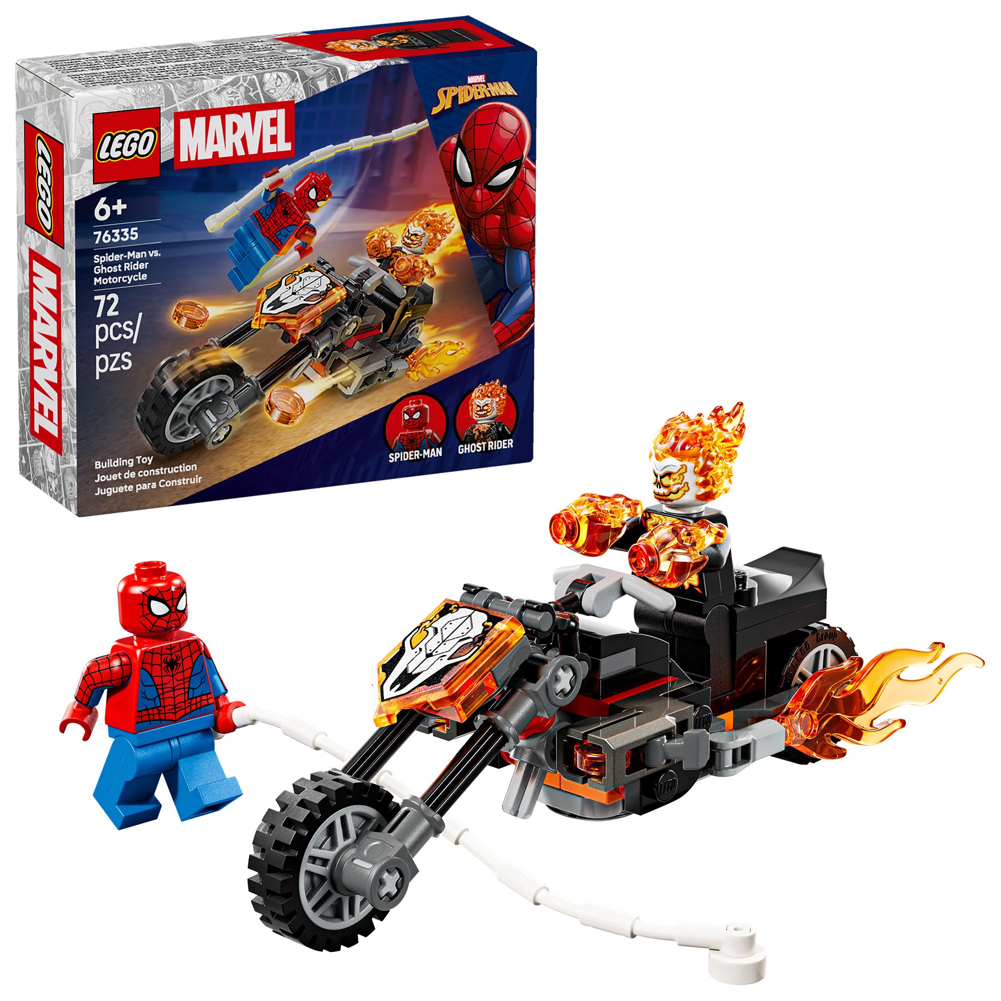 Spider-Man vs. Moto del Motorista Fantasma