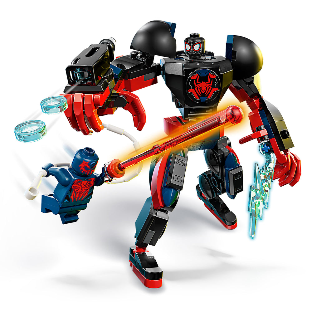 Armadura Robótica de Miles Morales vs. Spider-Man 2099