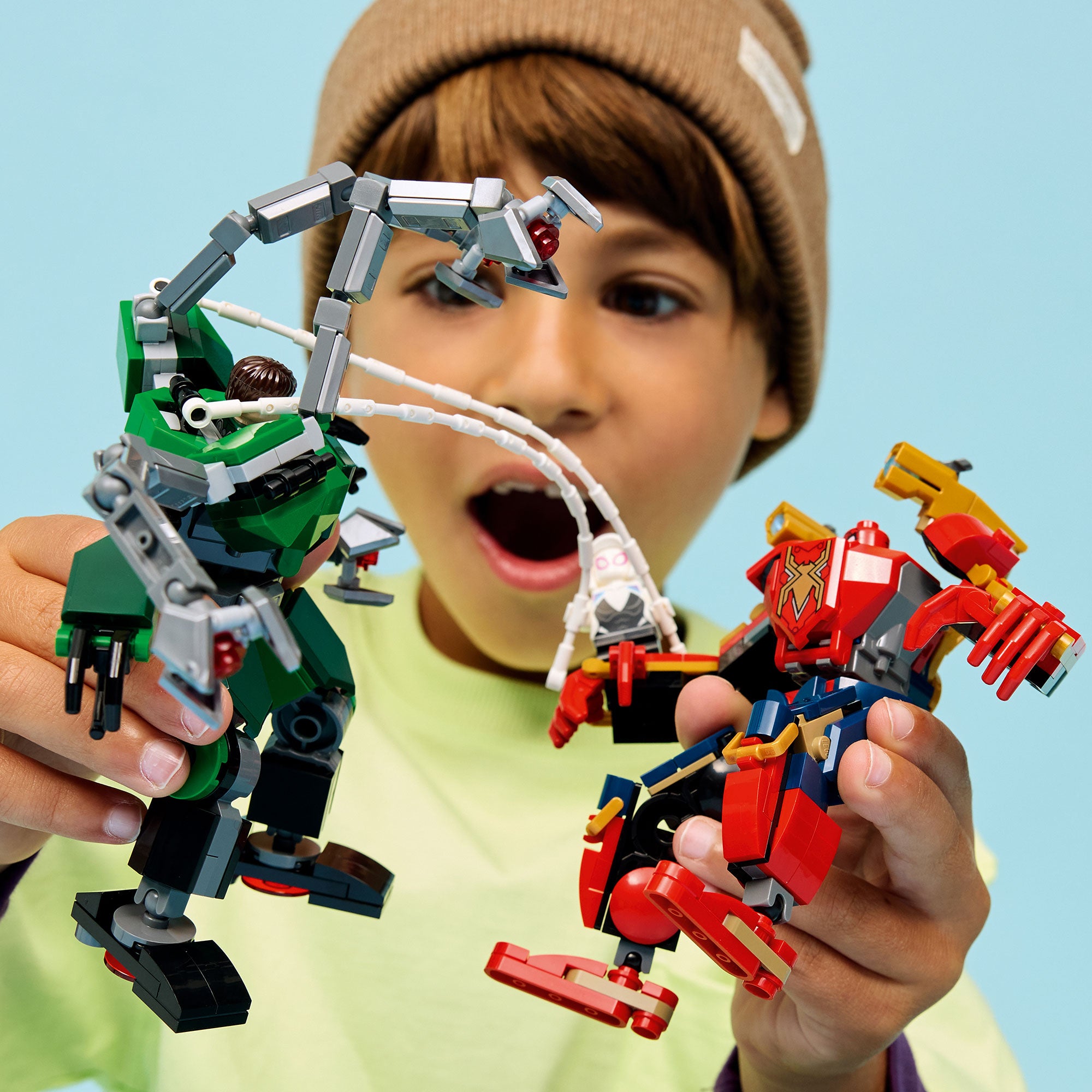 Batalla de Armaduras Robóticas: Spider-Man vs. Doc Ock
