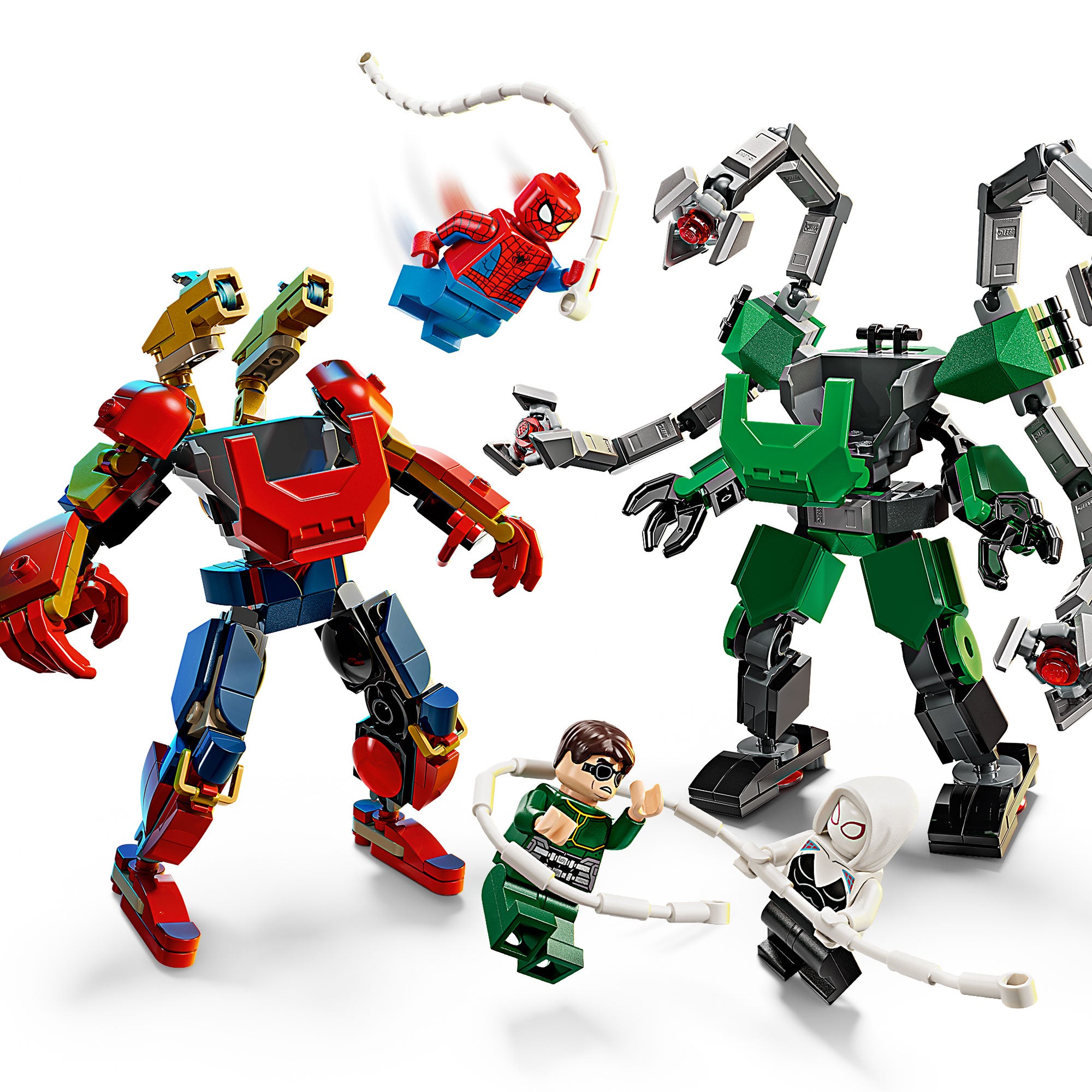 Batalla de Armaduras Robóticas: Spider-Man vs. Doc Ock