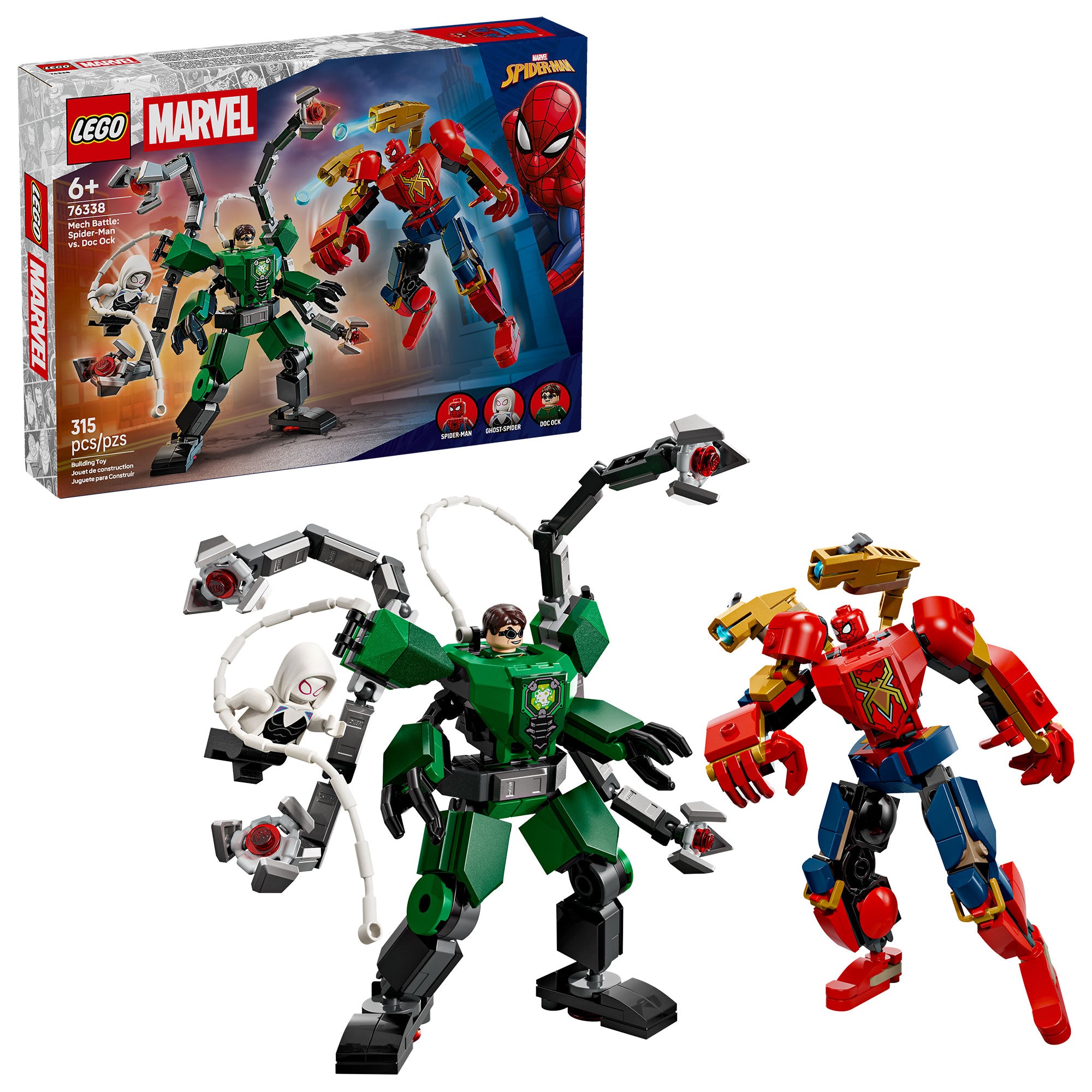 Batalla de Armaduras Robóticas: Spider-Man vs. Doc Ock