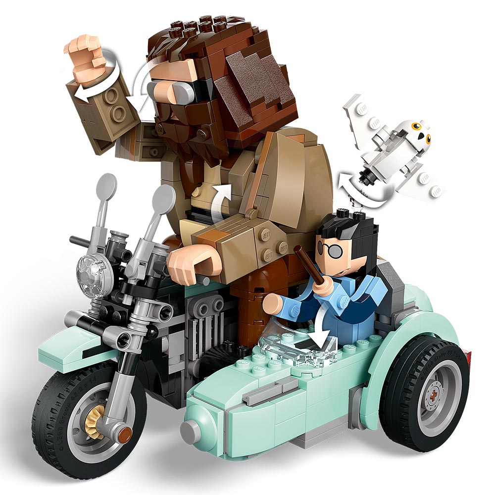Viaje en Moto de Hagrid™ y Harry