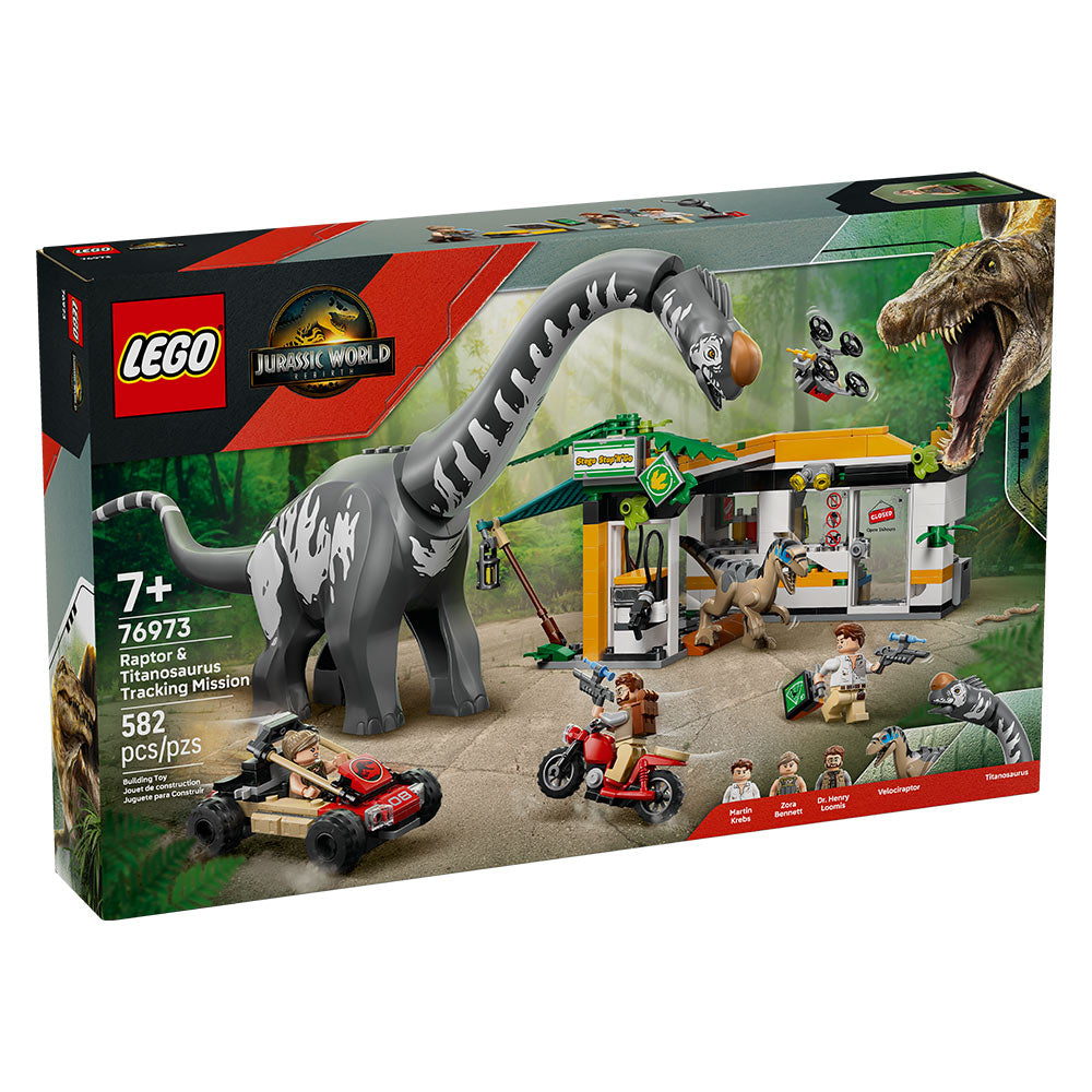 Misión de Seguimiento: Raptor y Titanosaurus