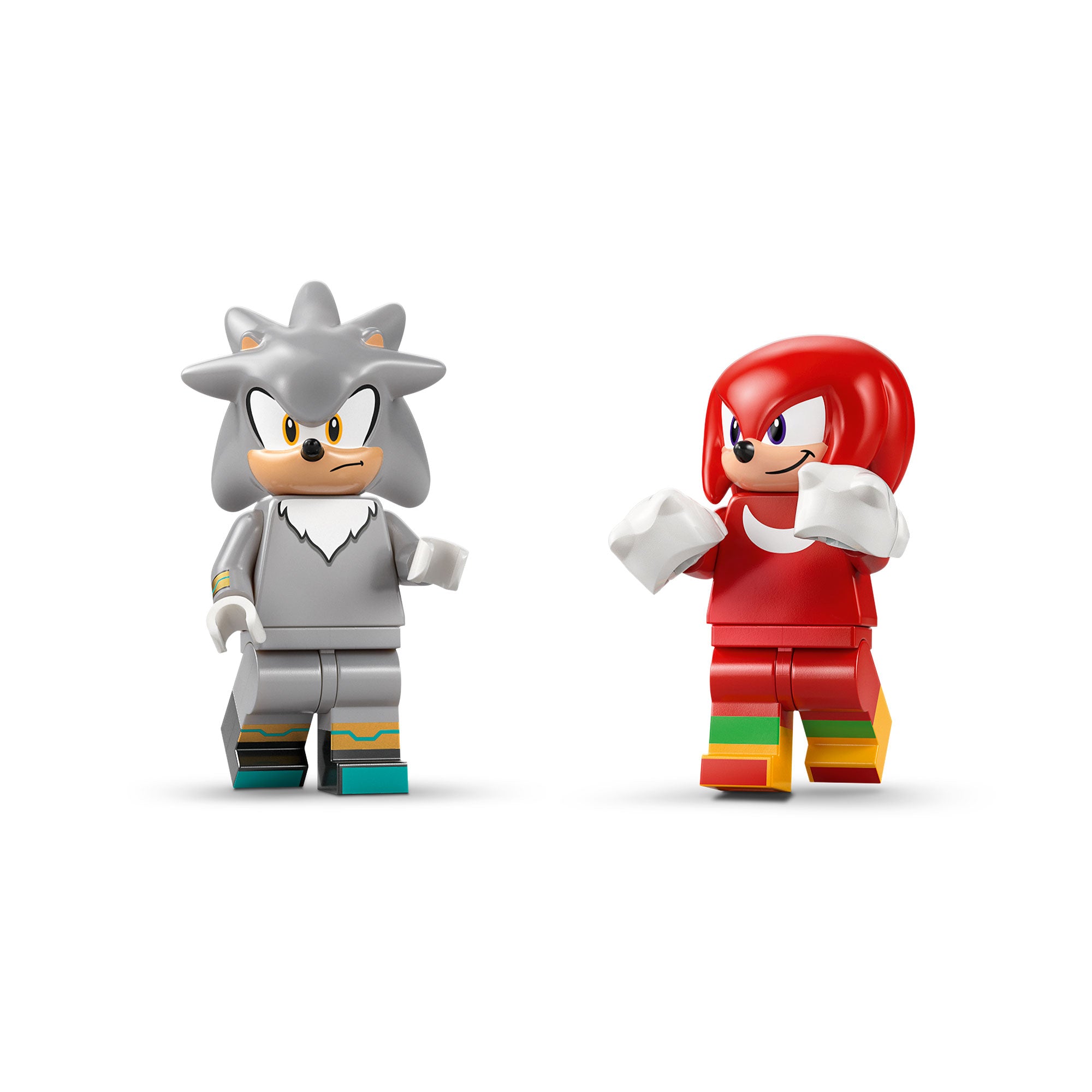 Auto de Silver vs. Monster Truck de Knuckles