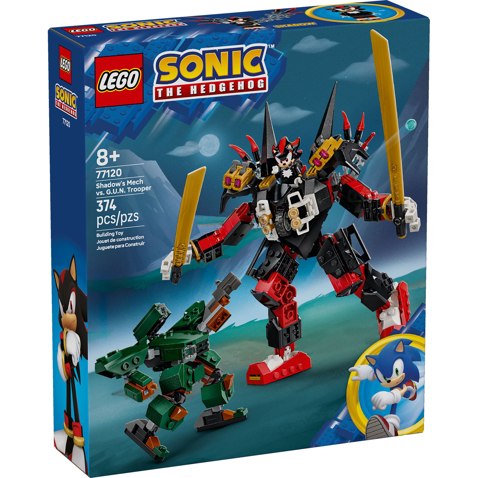 Mech de Shadow vs. G.U.N. Trooper