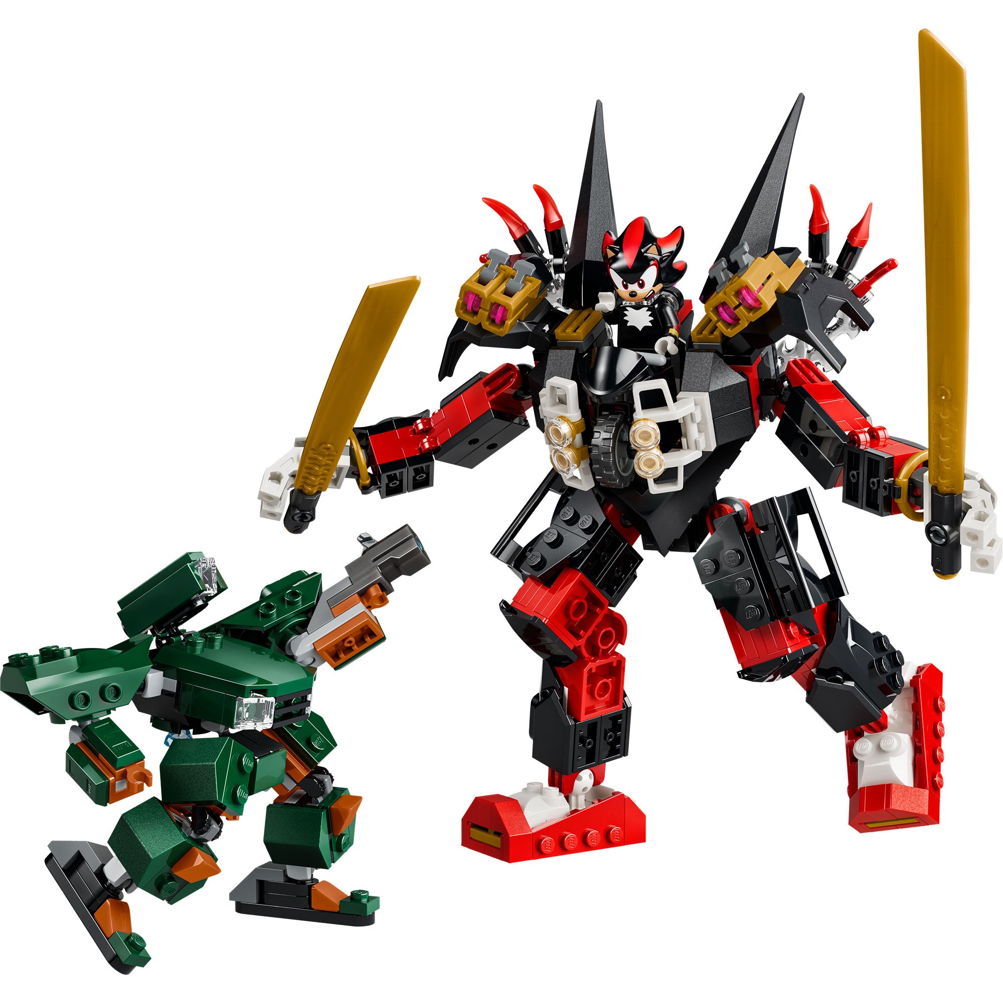 Mech de Shadow vs. G.U.N. Trooper