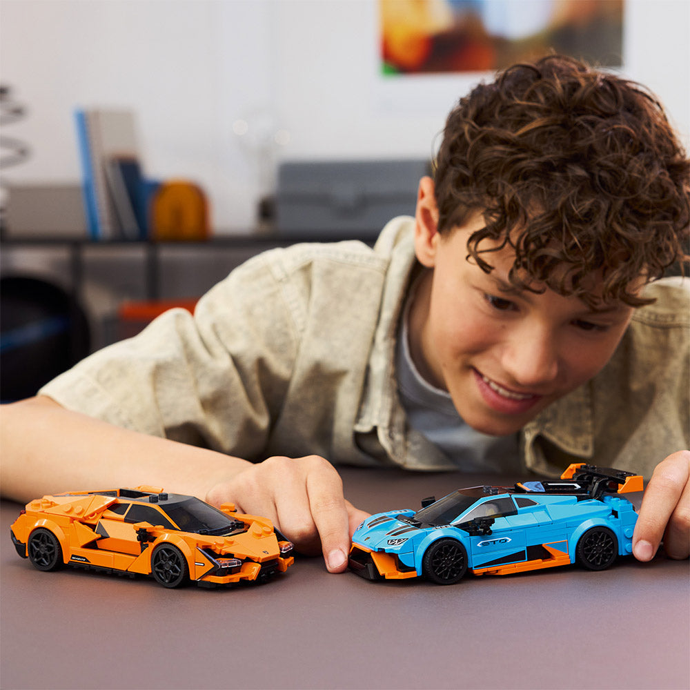 Lamborghini Revuelto y Huracán STO