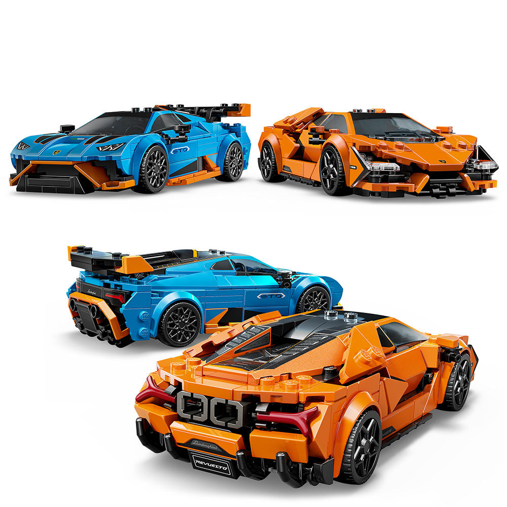 Lamborghini Revuelto y Huracán STO