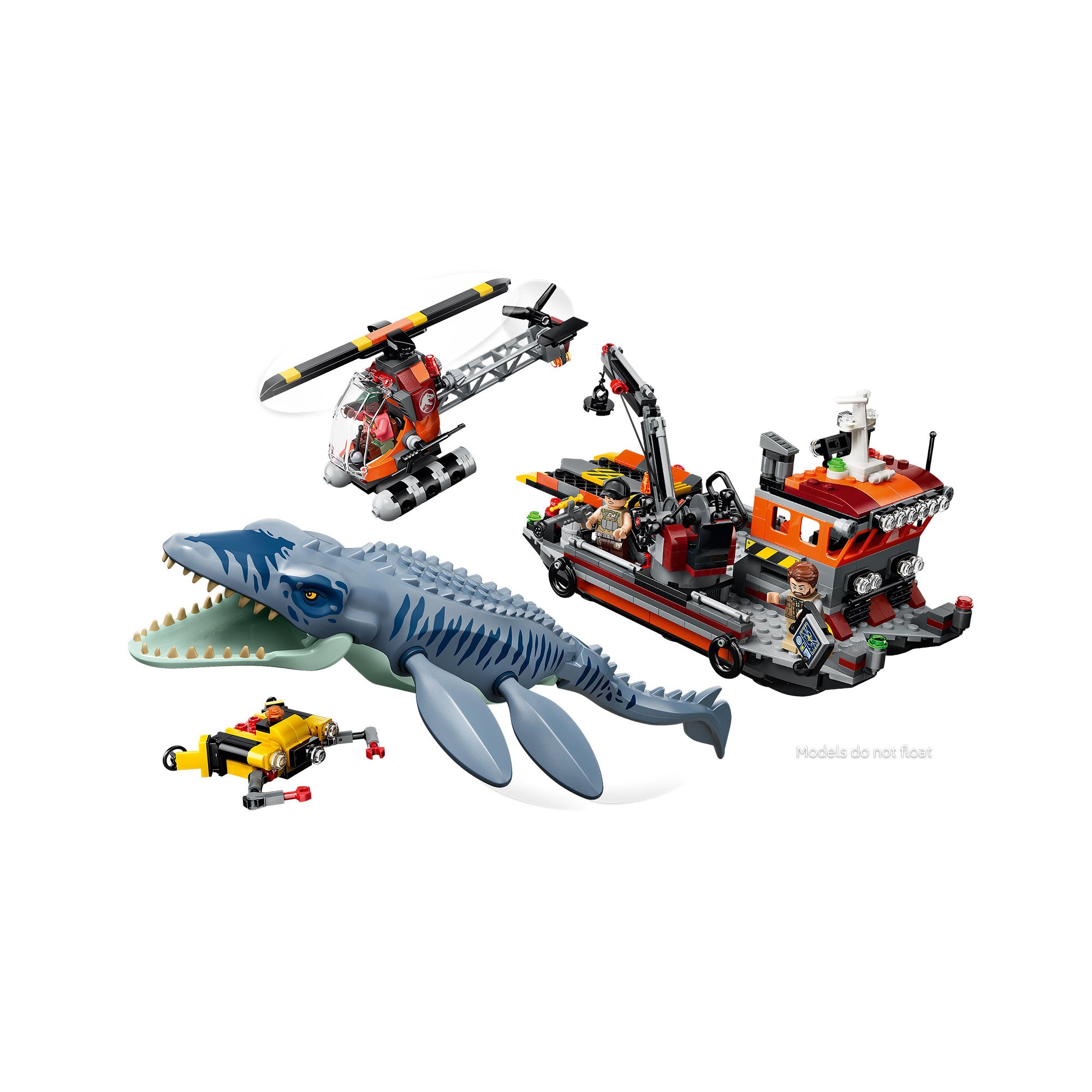 Ataque del Dinosaurio Marino Mosasaurus