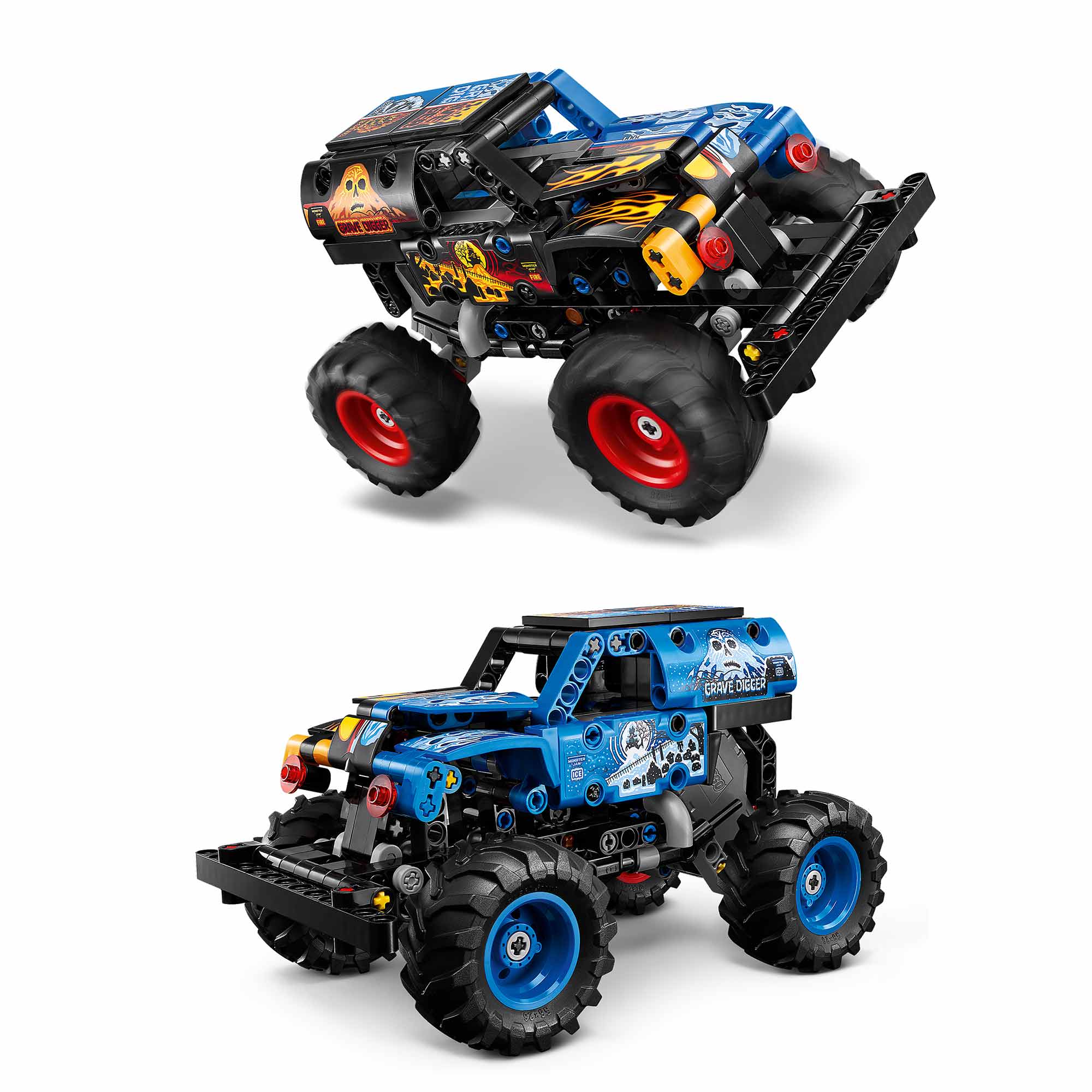 Monster Jam™ Grave Digger™ Fuego y Hielo