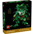 LEGO Botanicals Potus Jaspeado Colgante 11512 con maceta blanca, hojas verdes móviles y 372 piezas