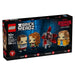 Figuras LEGO BrickHeadz 40879 de Once, Max, Demogorgon y Holly de Stranger Things
