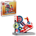 Set LEGO Nike Dunk Trickshot, con 454 piezas, incluye minifigura de baloncestista con 2 cabezas, grafiti, canasta y zapatilla Nike Dunk de juguete con función de mate, ideal para niños y niñas a partir de 10 años.