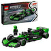 Set LEGO Speed Champions KICK Sauber F1 Team C44 con minifigura de piloto, diseño del modelo 2024, halo, alerón trasero y neumáticos Pirelli.