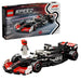 Set LEGO Speed Champions MoneyGram Haas F1 Team VF-24 con minifigura de piloto, halo móvil, alerón trasero, neumáticos Pirelli y detalles auténticos del modelo 2024 de Fórmula 1.