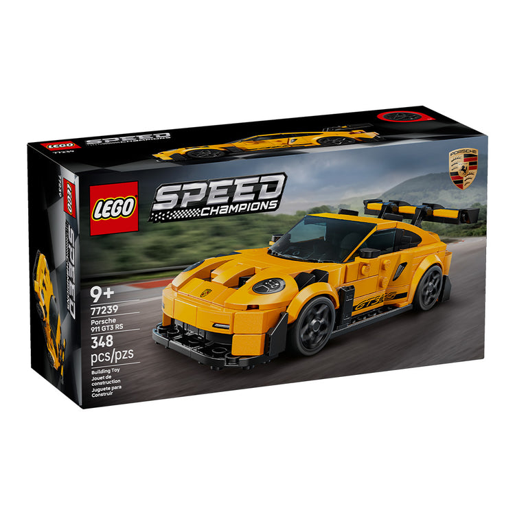 LEGO Speed Champions Porsche 911 GT3 RS 77239 con minifigura de conductor Porsche