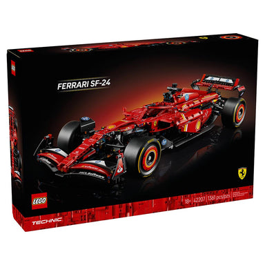 LEGO Technic Ferrari SF-24 F1 42207 maqueta de Fórmula 1 a escala 1:8 para adultos