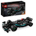 Set LEGO Technic Mercedes-AMG F1 W14 E Performance Pull-Back, un auto de carreras de juguete con detalles realistas y función de carga manual para lanzar a toda velocidad, ideal para niños desde 7 años y fans de la ingeniería y la Formula 1®.