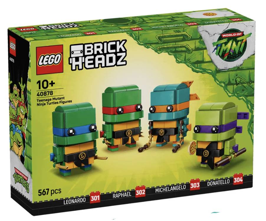 Figuras de las Tortugas Ninja
