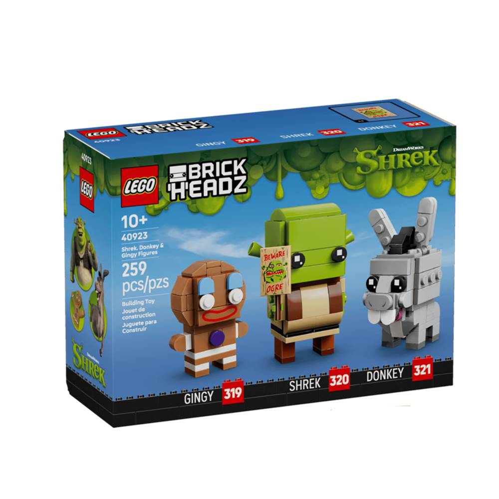 Figuras de Shrek, Burro y Jengibre