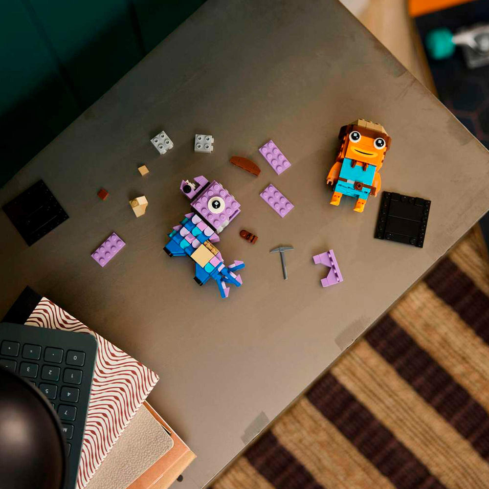 Figuras de Llama de Suministros y Palito de Pescado