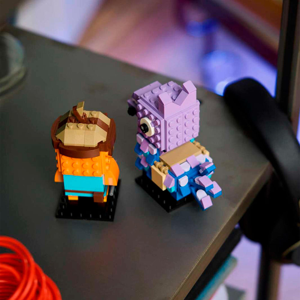 Figuras de Llama de Suministros y Palito de Pescado