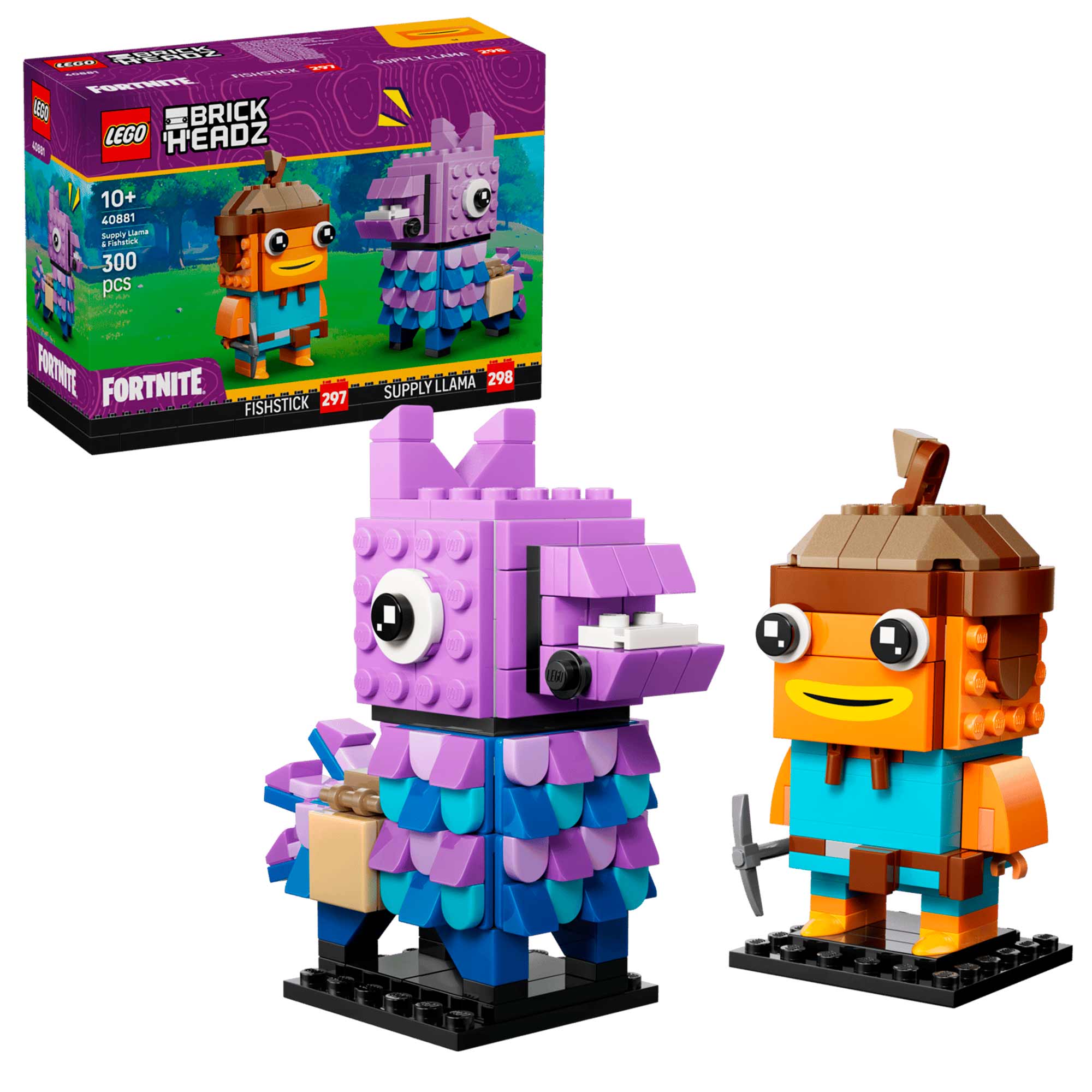 Figuras de Llama de Suministros y Palito de Pescado