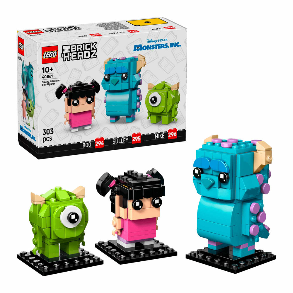 Figuras de Sulley, Mike y Boo