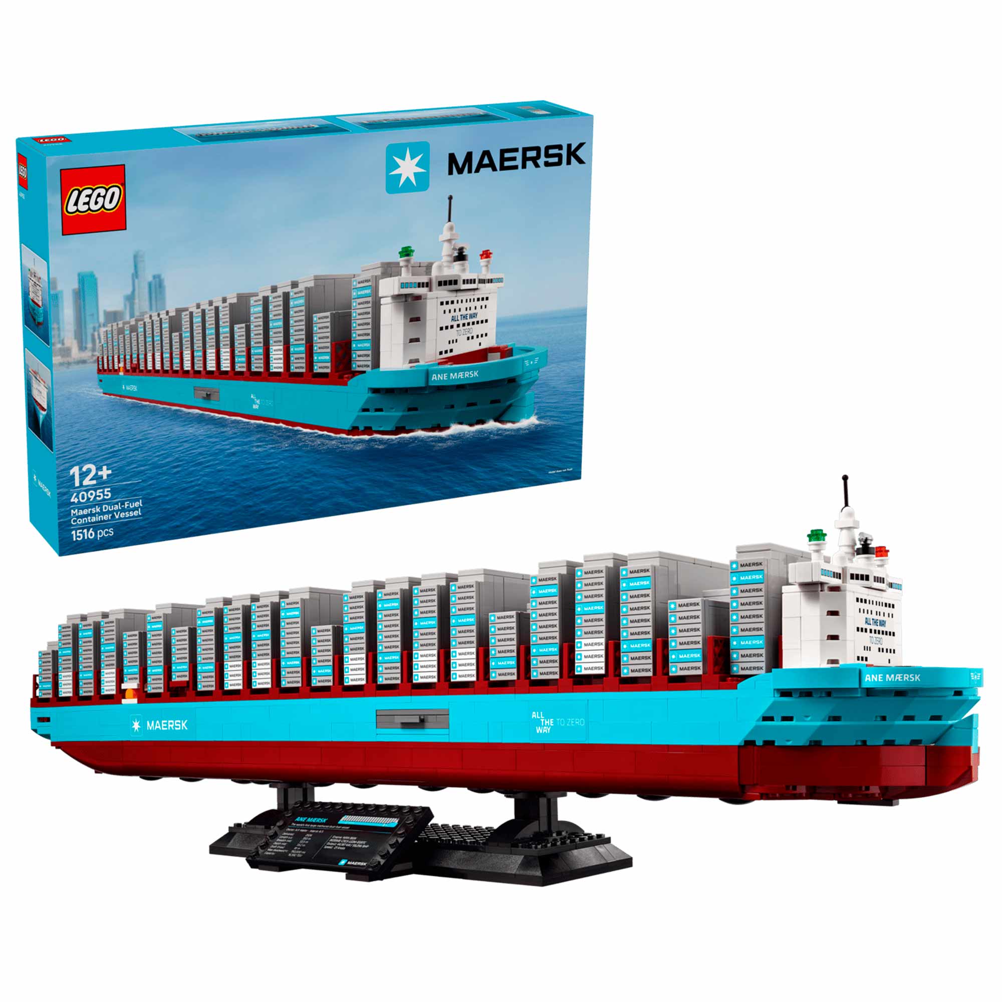 Buque Portacontenedores de Combustible Dual de Maersk