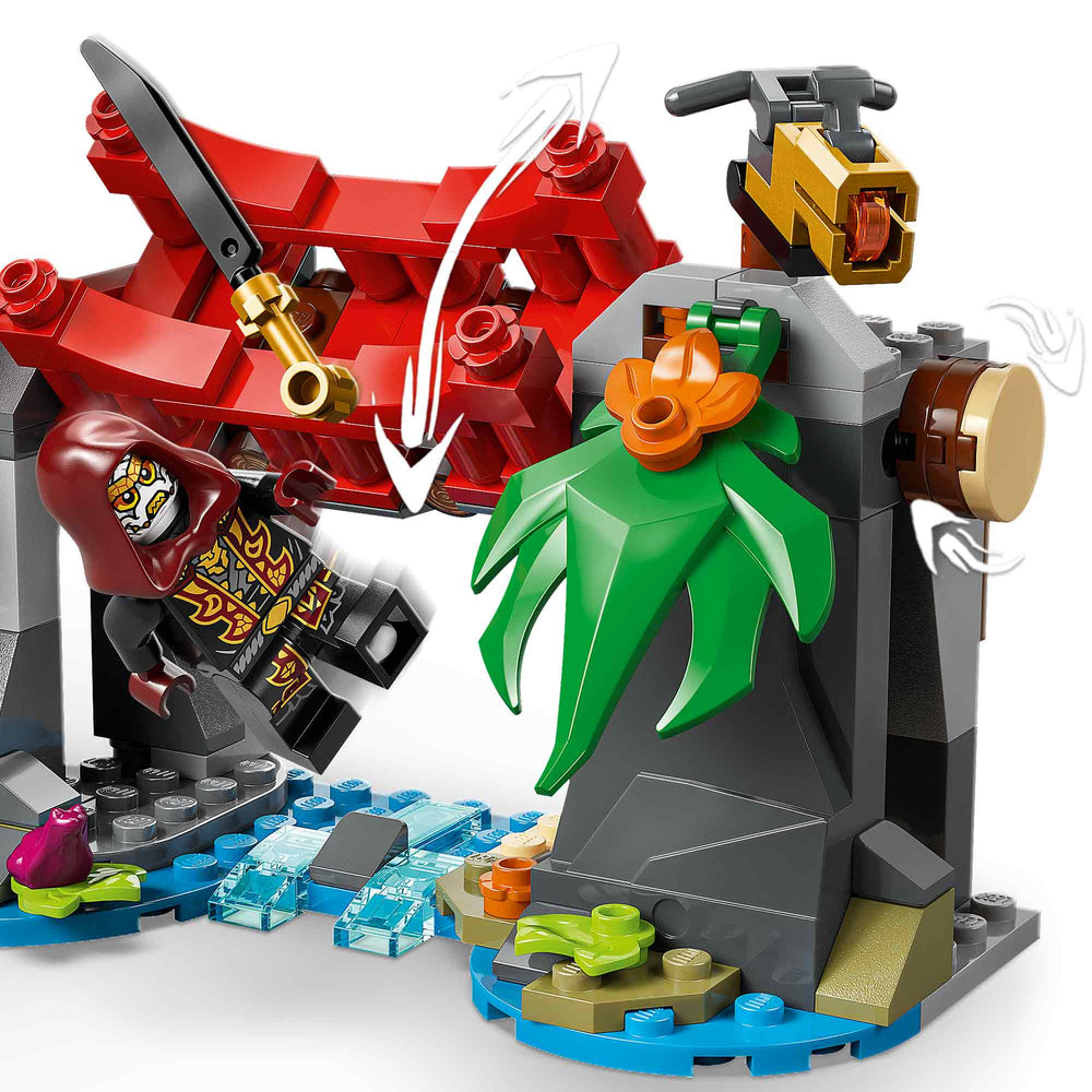 Batalla de Vehículos Ninja Junto a la Casa del Árbol