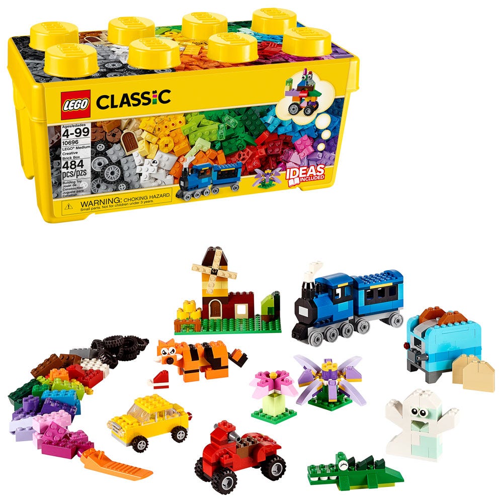 Caja Mediana de Ladrillos Creativos LEGO