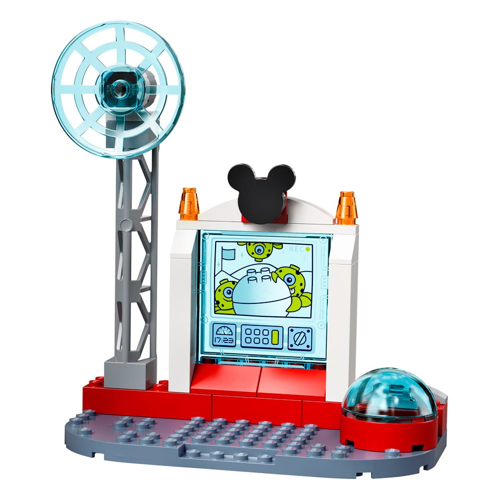 Cohete Espacial de Mickey Mouse y Minnie Mouse