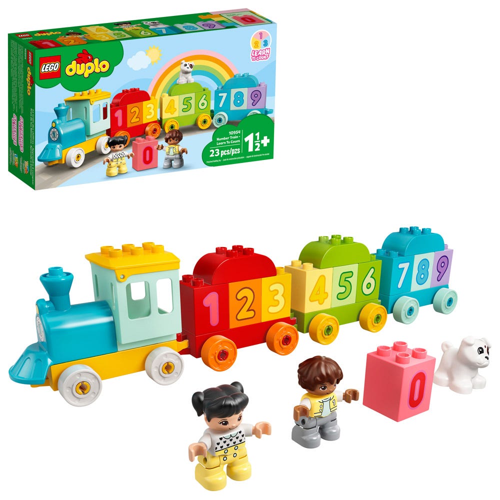 Tren de Los Números: Aprender a Contar