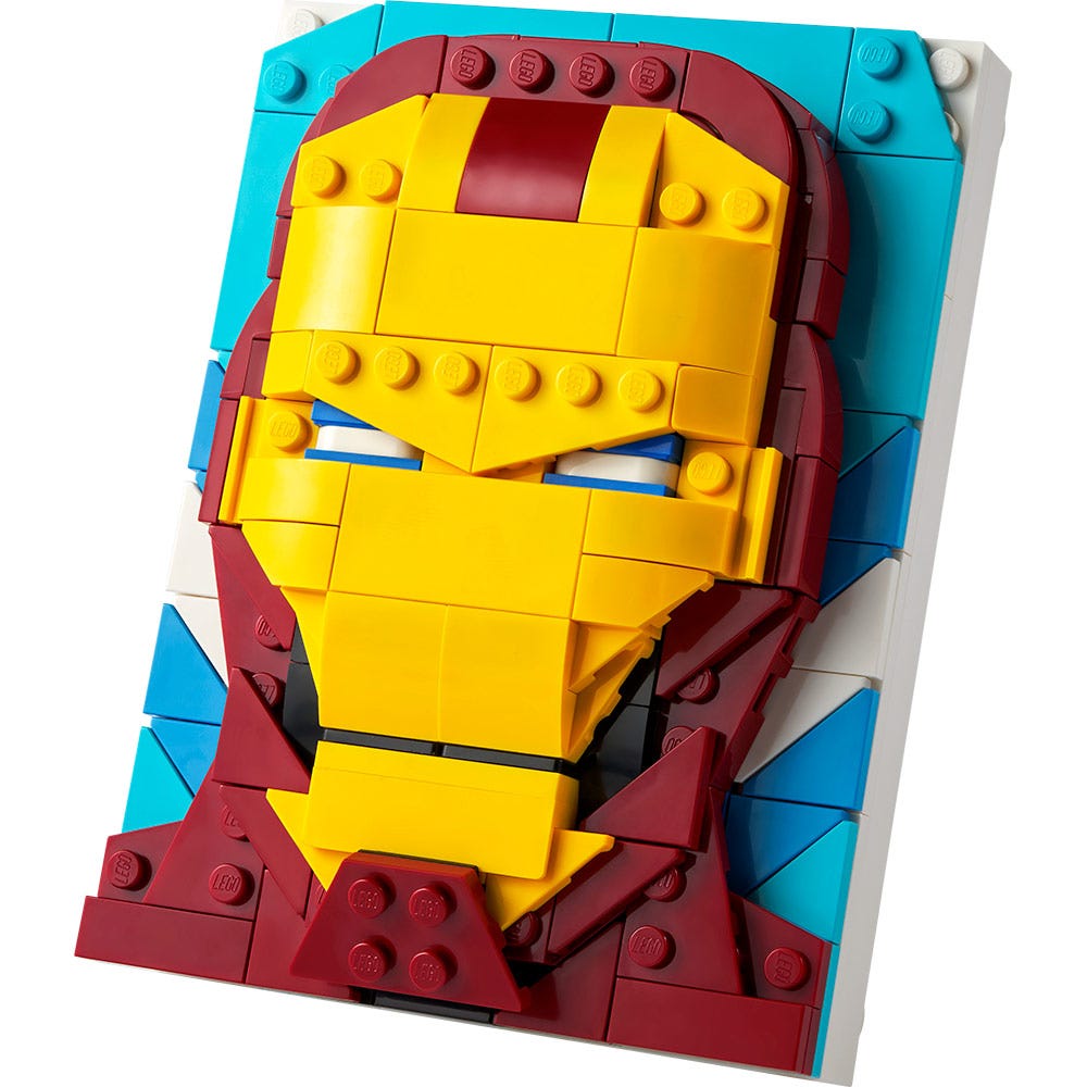 Lego Avengers Iron Lego Iron Man Cuadro Man Figure Cuadro De Iron