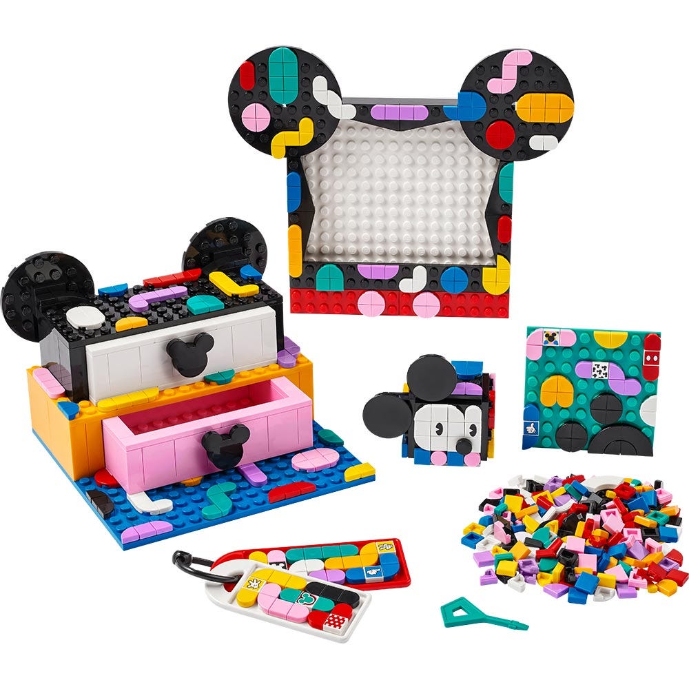 Mickey Mouse y Minnie Mouse: Caja de Proyectos de Vuelta al Cole