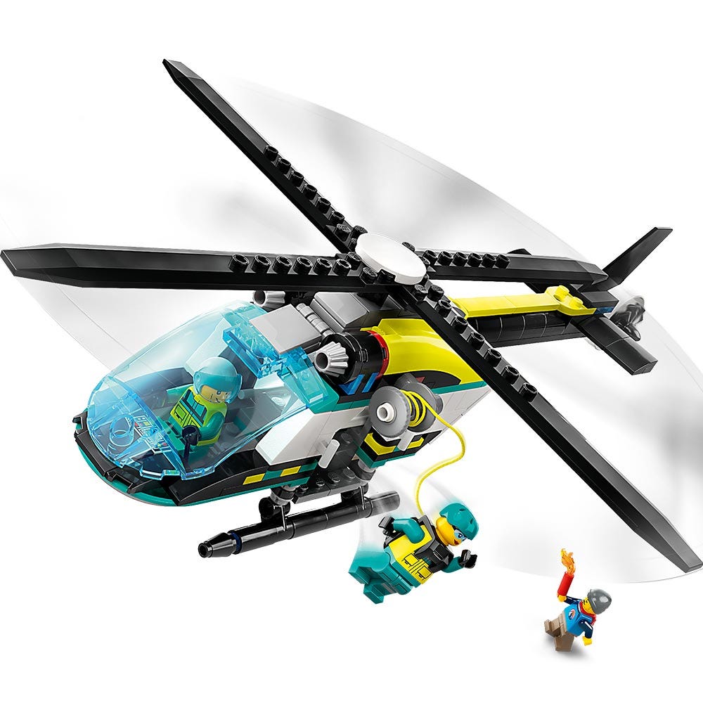 Helicóptero de Rescate para Emergencias