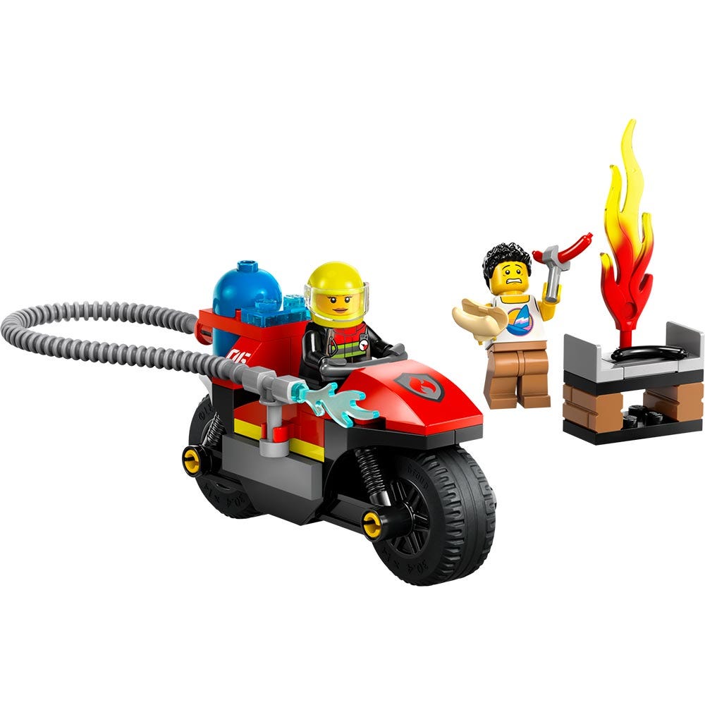 Moto de Rescate de Bomberos