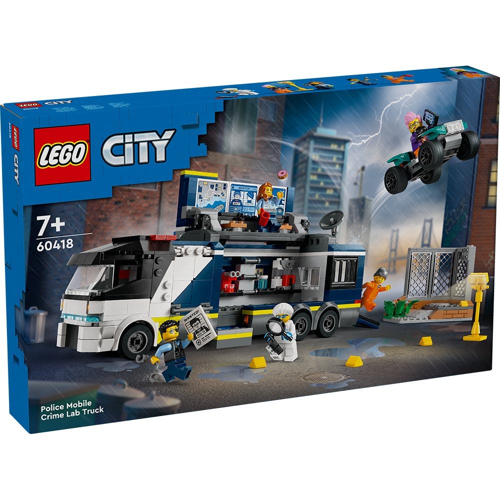 Laboratorio de Criminologia Movil de la Policia LEGO Chile