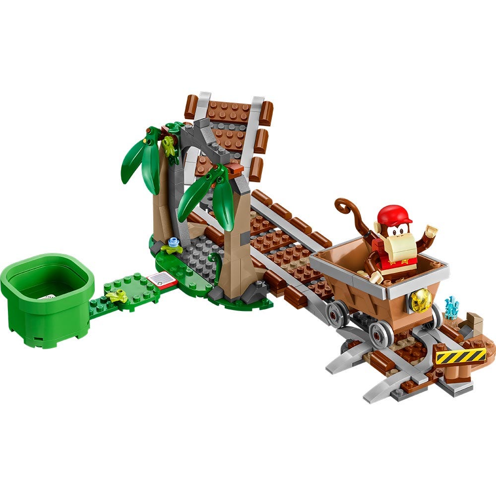 Set de Expansión: Vagoneta minera de Diddy Kong