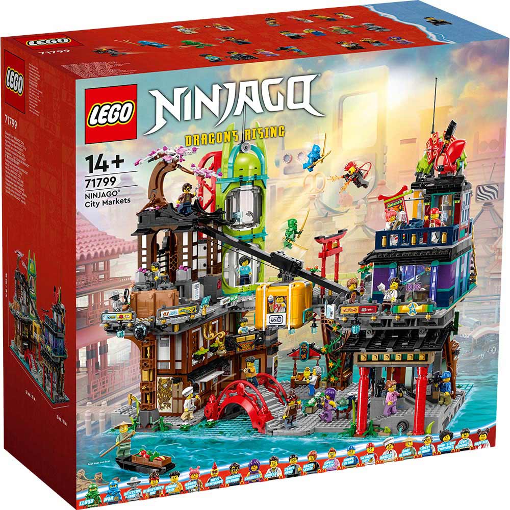 Mercados de la Ciudad de NINJAGO® — LEGO Chile