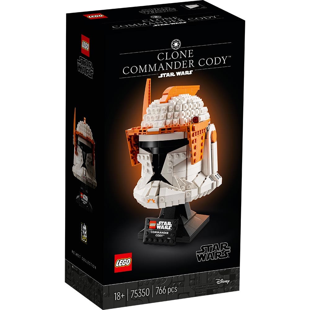 Casco del Comandante Clon Cody